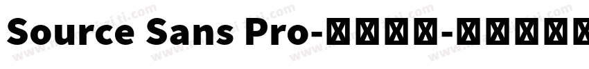 Source Sans Pro-常规斜体字体转换